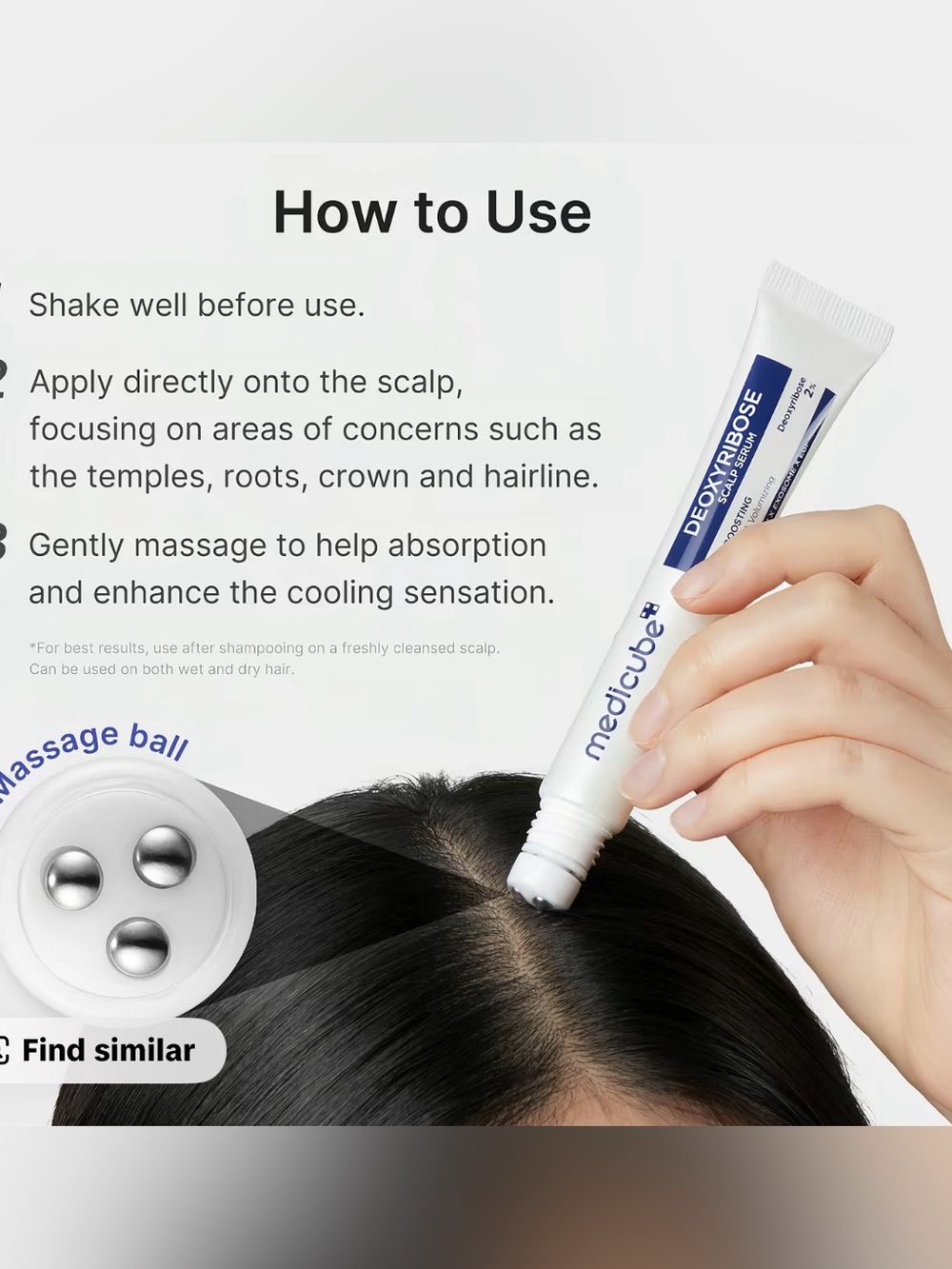 NEW Medicube Deoxyribose Scalp Serum Hair Loss Growth Thinning